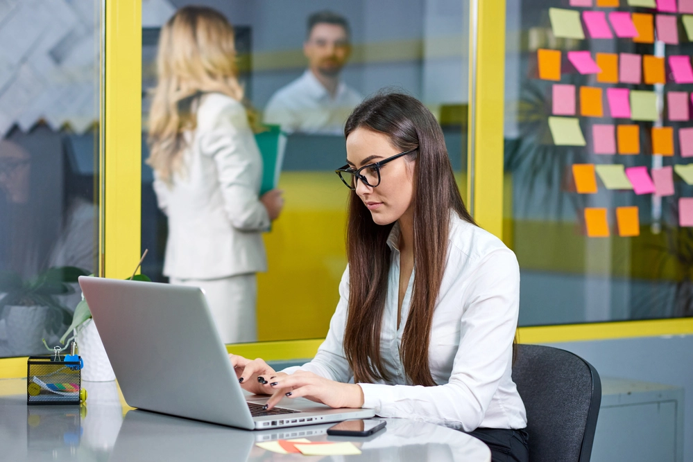 A Professional Executing Tasks That Showcase Great Administrative Skills.